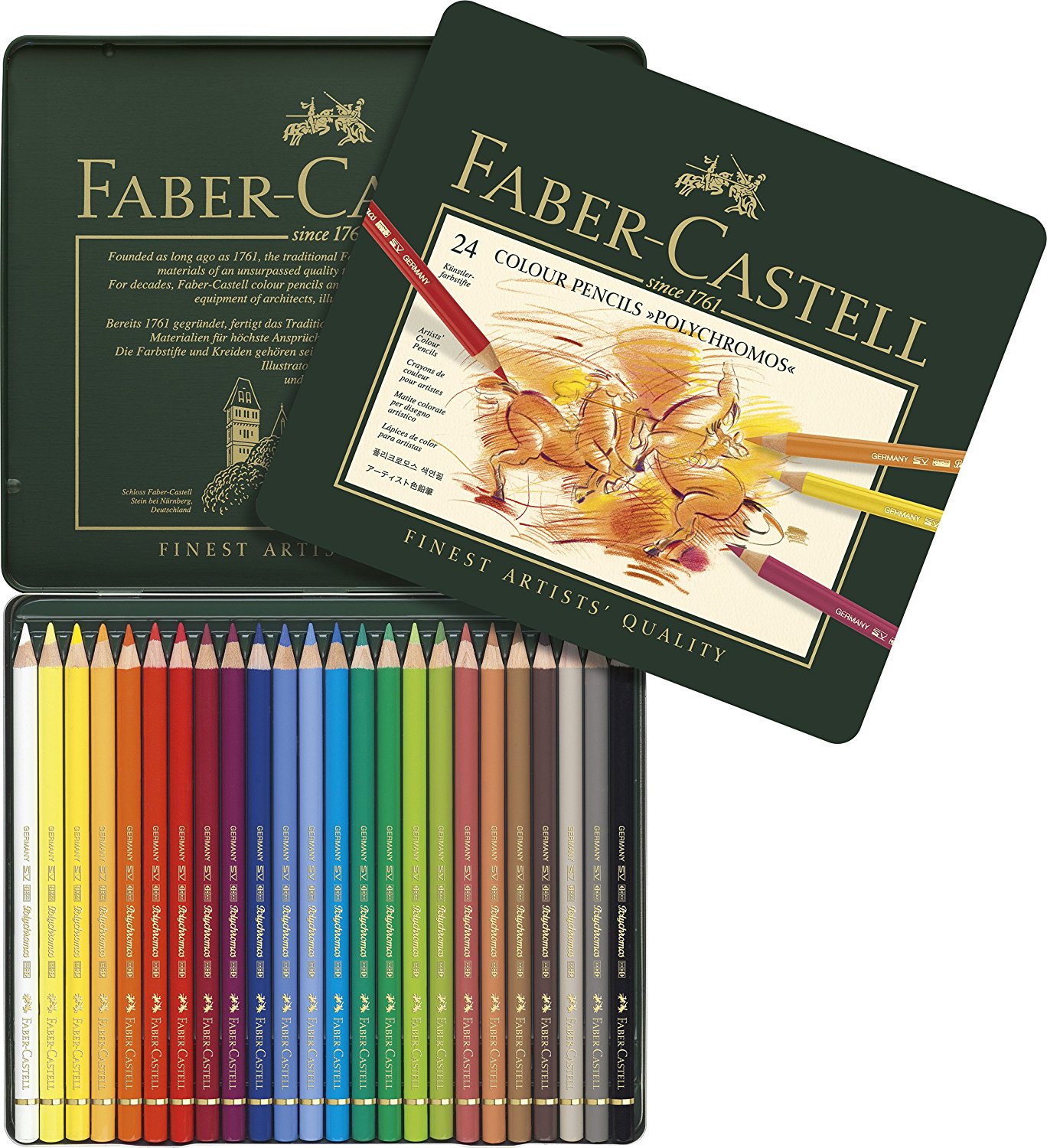 faber-castell polychromos mandala avanzato